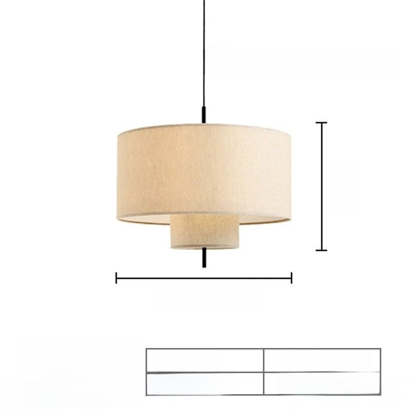 Antique-Inspired Rattan Chandelier