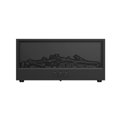 3D Flame Effect Ultrasonic Humidifier with Aromatherapy & Remote Control