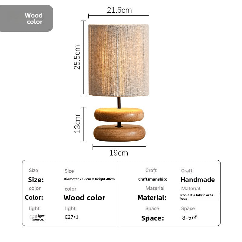 Wood Table Lamp