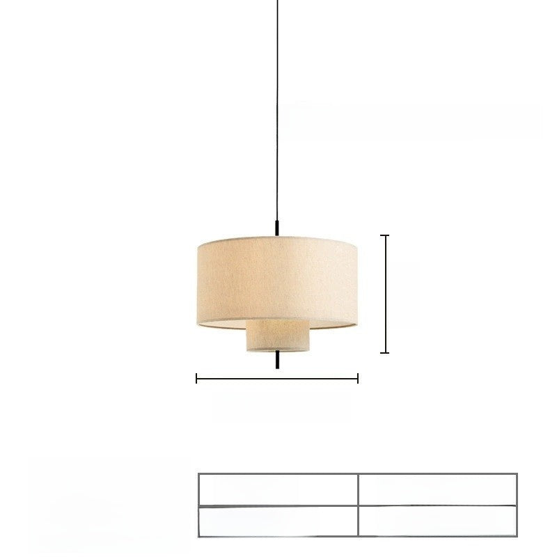 Antique-Inspired Rattan Chandelier