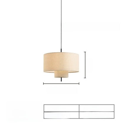 Antique-Inspired Rattan Chandelier