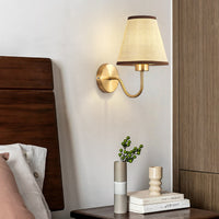 Fabric Shade Wall Light
