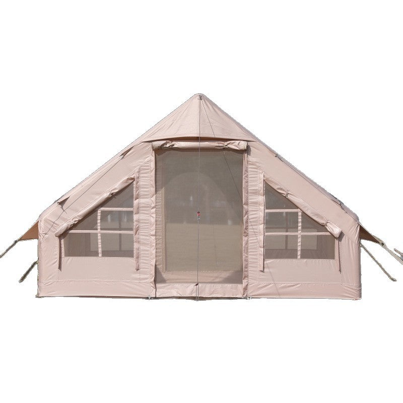 Inflatable Camping Tent Windproof Rainproof Oxford Fabric