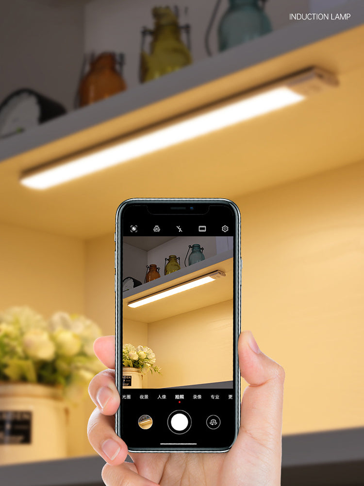 SlimSense Motion Sensor LED Light Bar – Wireless Magnetic Closet & Cabinet Lighting