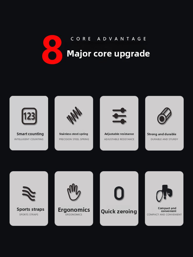 Fitness-Widerstandstrainer mit einstellbarem Zugwiderstand