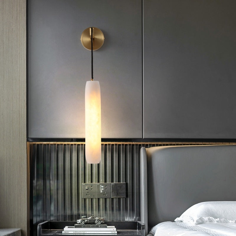 Onyx & Copper Wall Light