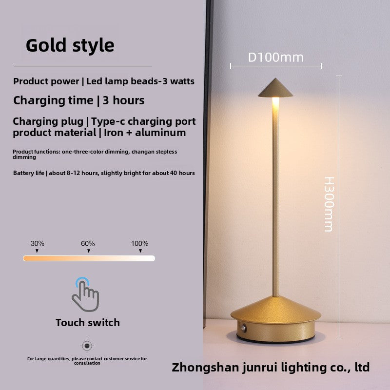 Creative Steeple Rechargeable Nightlight for Camping and Decor