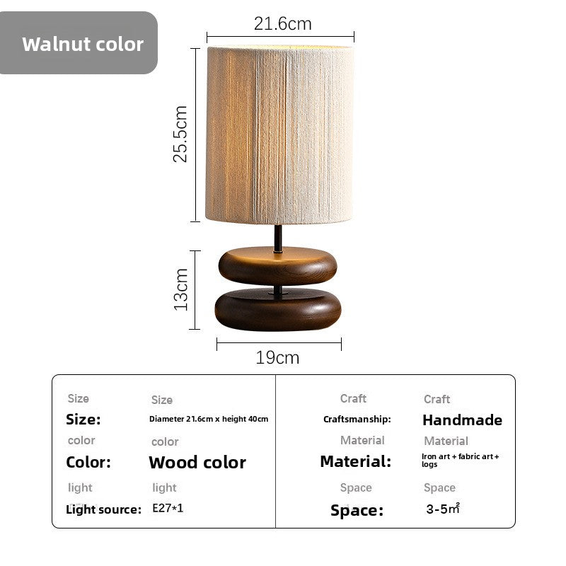 Wood Table Lamp