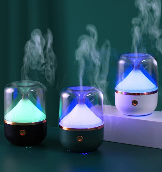 Mini USB Aroma Diffuser – Ultrasonic Silent Humidifier for Bedroom & Office