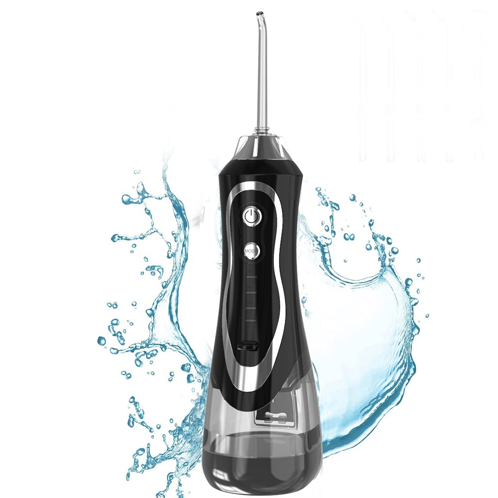 AquaPulse Portable Oral Irrigator – High-Frequency Water Flosser with 300 ml Tank