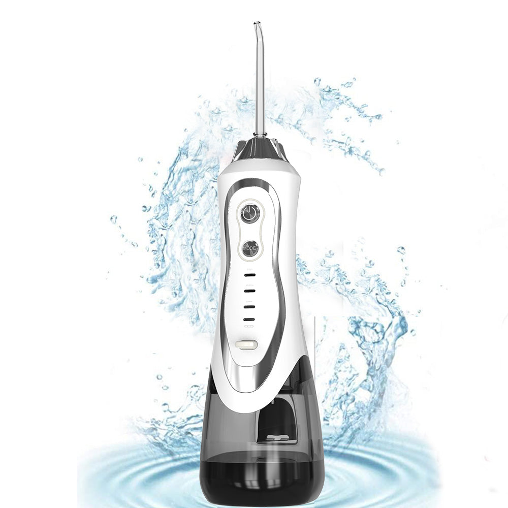 AquaPulse Portable Oral Irrigator – High-Frequency Water Flosser with 300 ml Tank