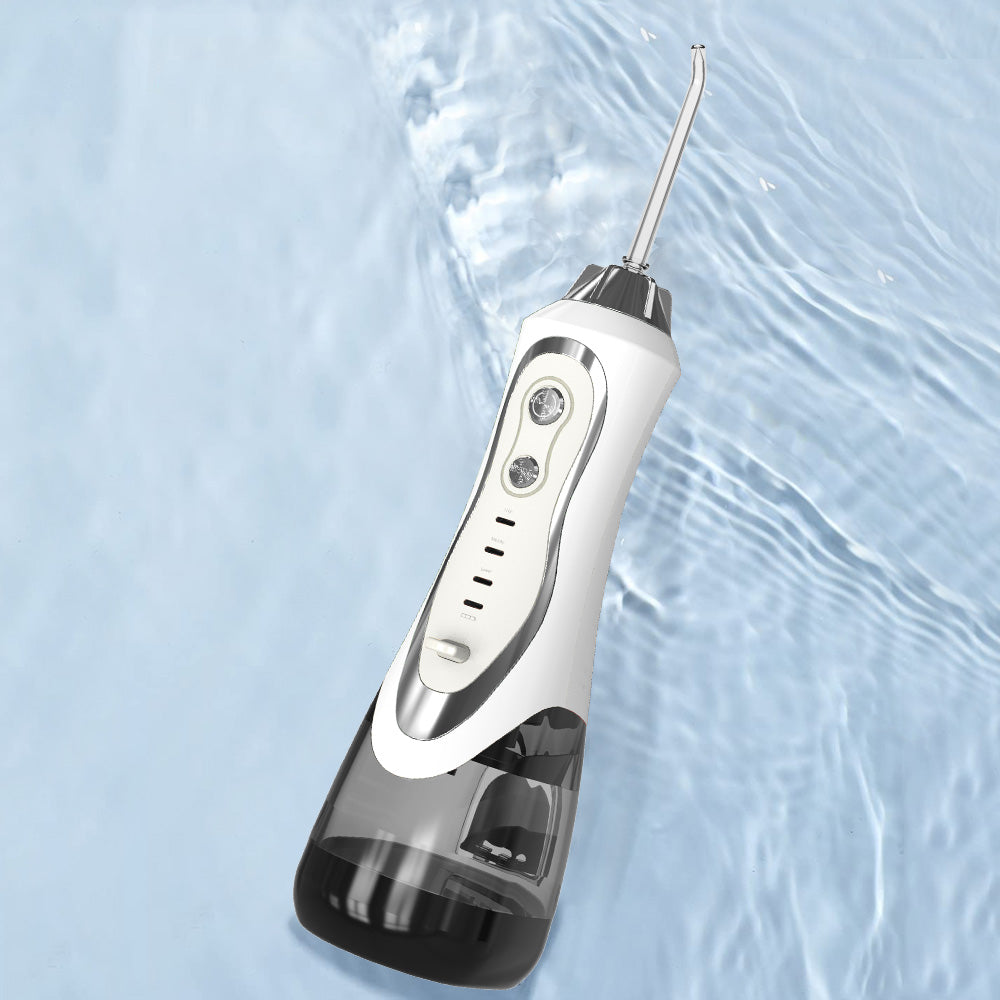 AquaPulse Portable Oral Irrigator – High-Frequency Water Flosser with 300 ml Tank
