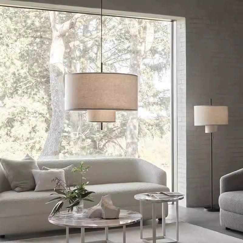 Antique-Inspired Rattan Chandelier