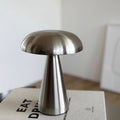 Mushroom Tischlampe mit LED – USB-aufladbar