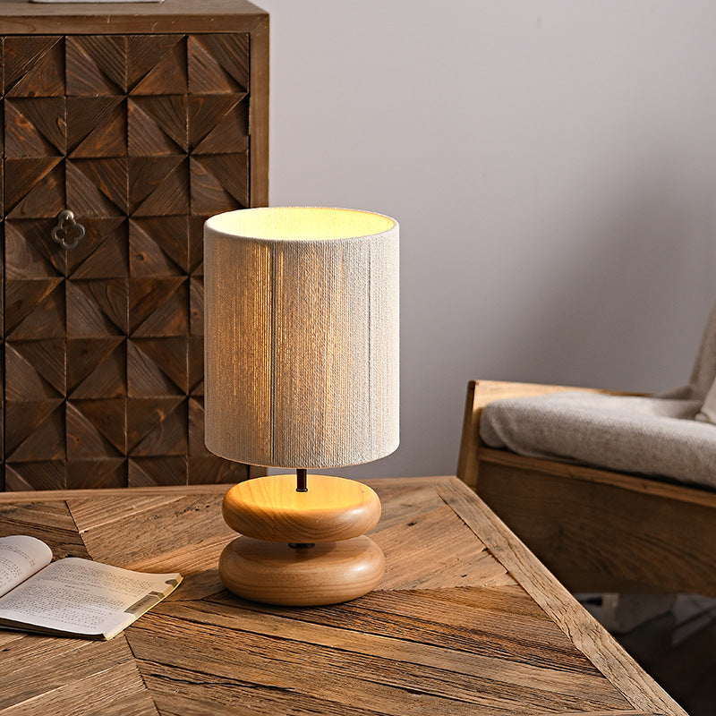 Wood Table Lamp