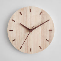 Minimalist Wooden Wall Clock