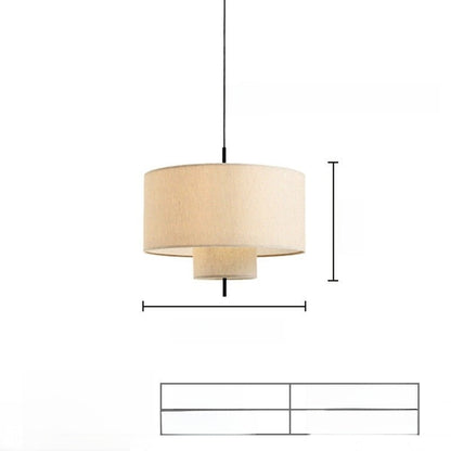 Antique-Inspired Rattan Chandelier