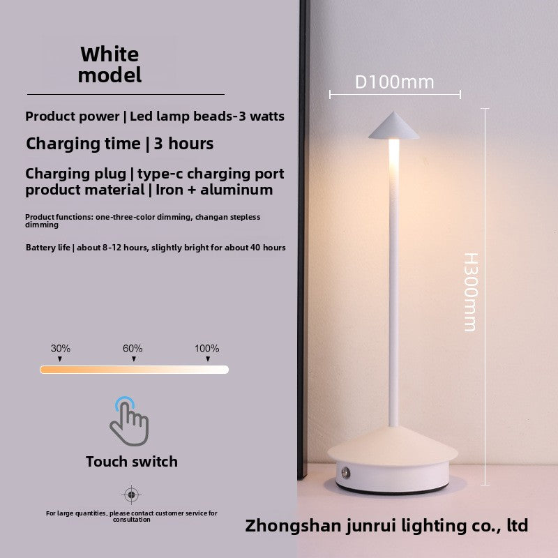 Creative Steeple Rechargeable Nightlight for Camping and Decor