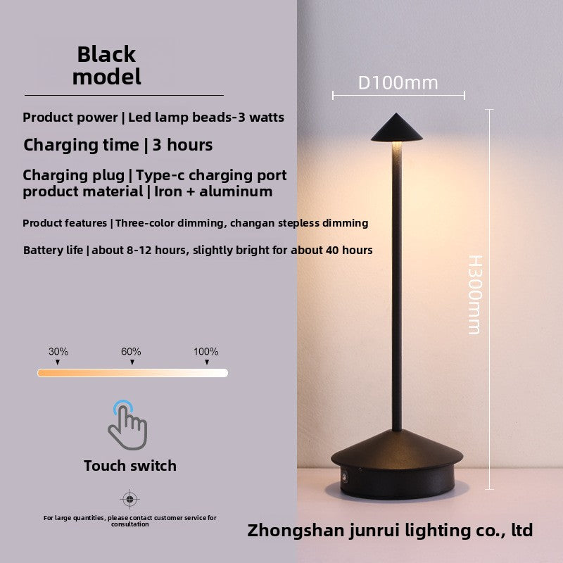 Creative Steeple Rechargeable Nightlight for Camping and Decor